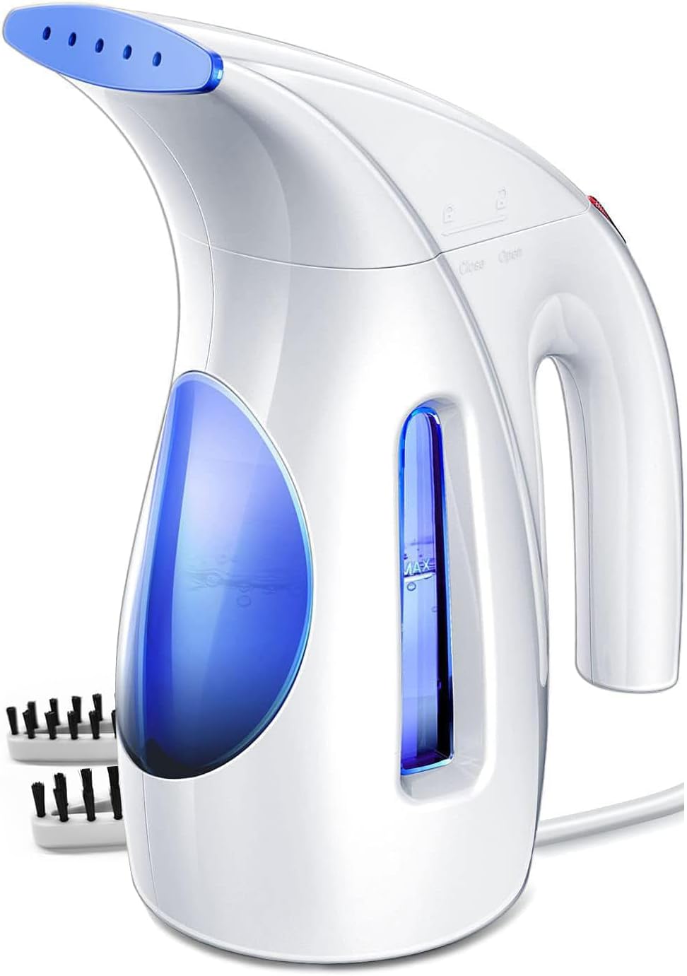 Steamer for Clothes, Portable Handheld Design, 240ml Big Capacity, 700W, Strong Penetrating Steam, Removes Wrinkle, for Home, Office(ONLY FOR 120V)-Black