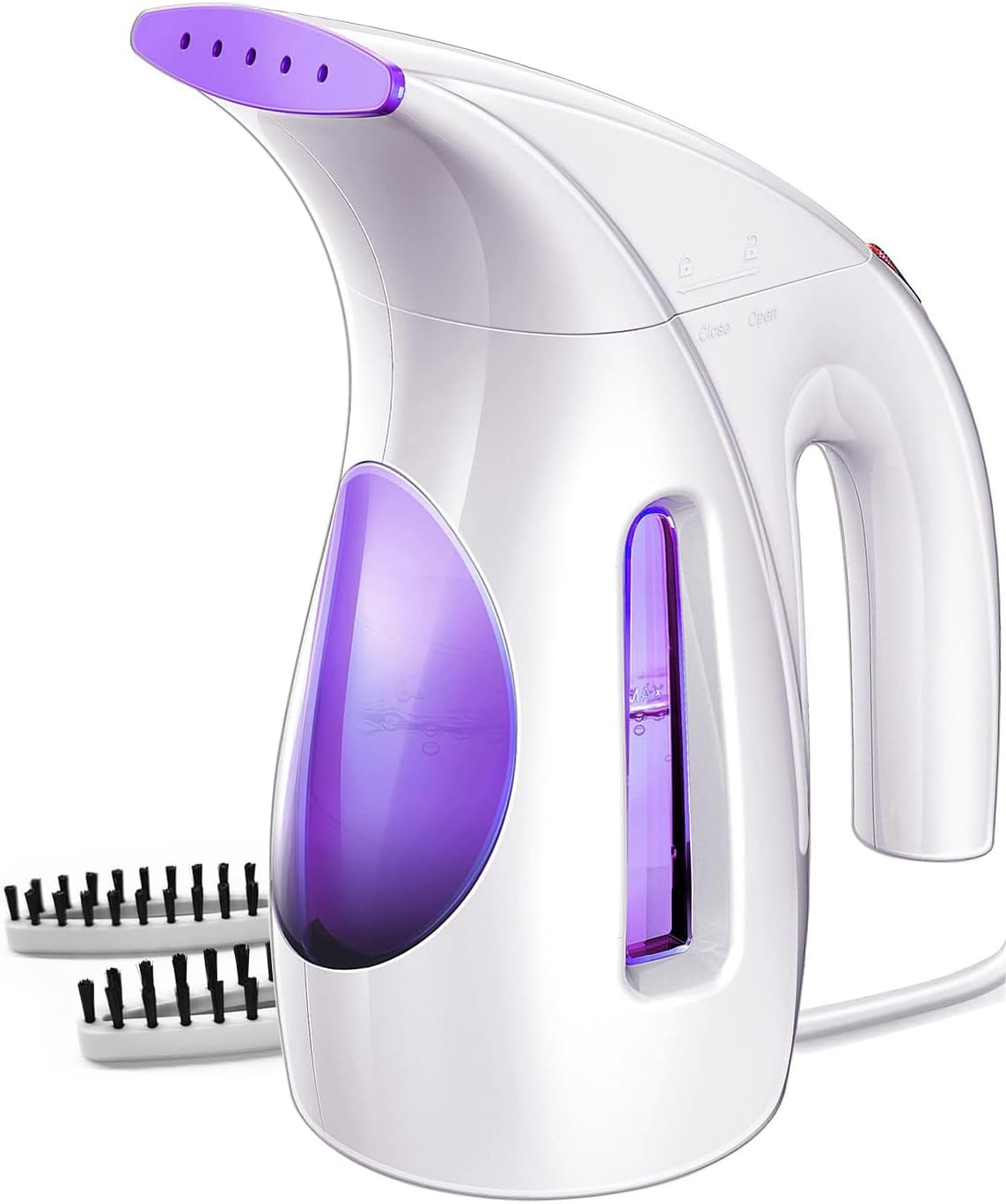 Steamer for Clothes, Portable Handheld Design, 240ml Big Capacity, 700W, Strong Penetrating Steam, Removes Wrinkle, for Home, Office(ONLY FOR 120V)-Black