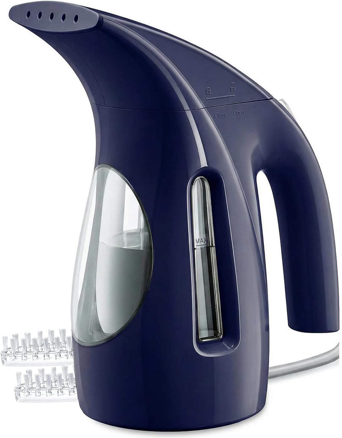 Steamer for Clothes, Portable Handheld Design, 240ml Big Capacity, 700W, Strong Penetrating Steam, Removes Wrinkle, for Home, Office(ONLY FOR 120V)-Black