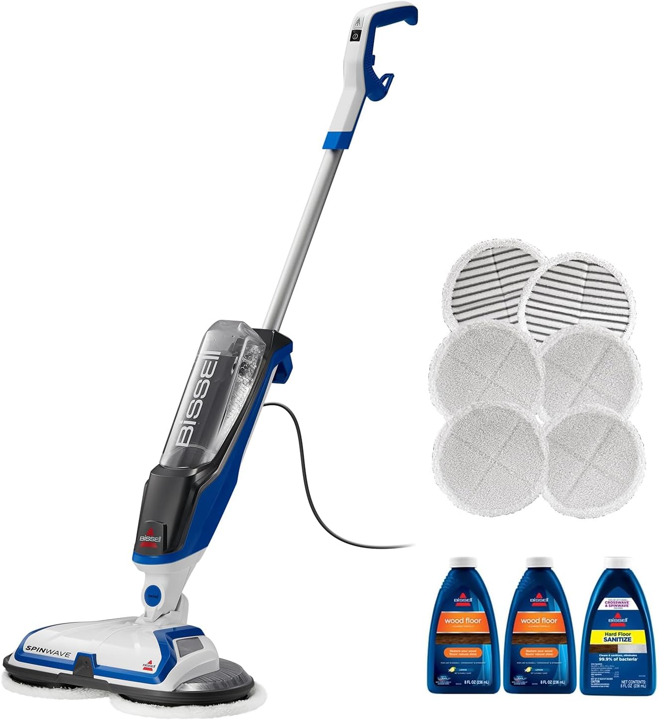 SpinWave Hard Floor Expert Corded Spin Mop Cleaner, 20393